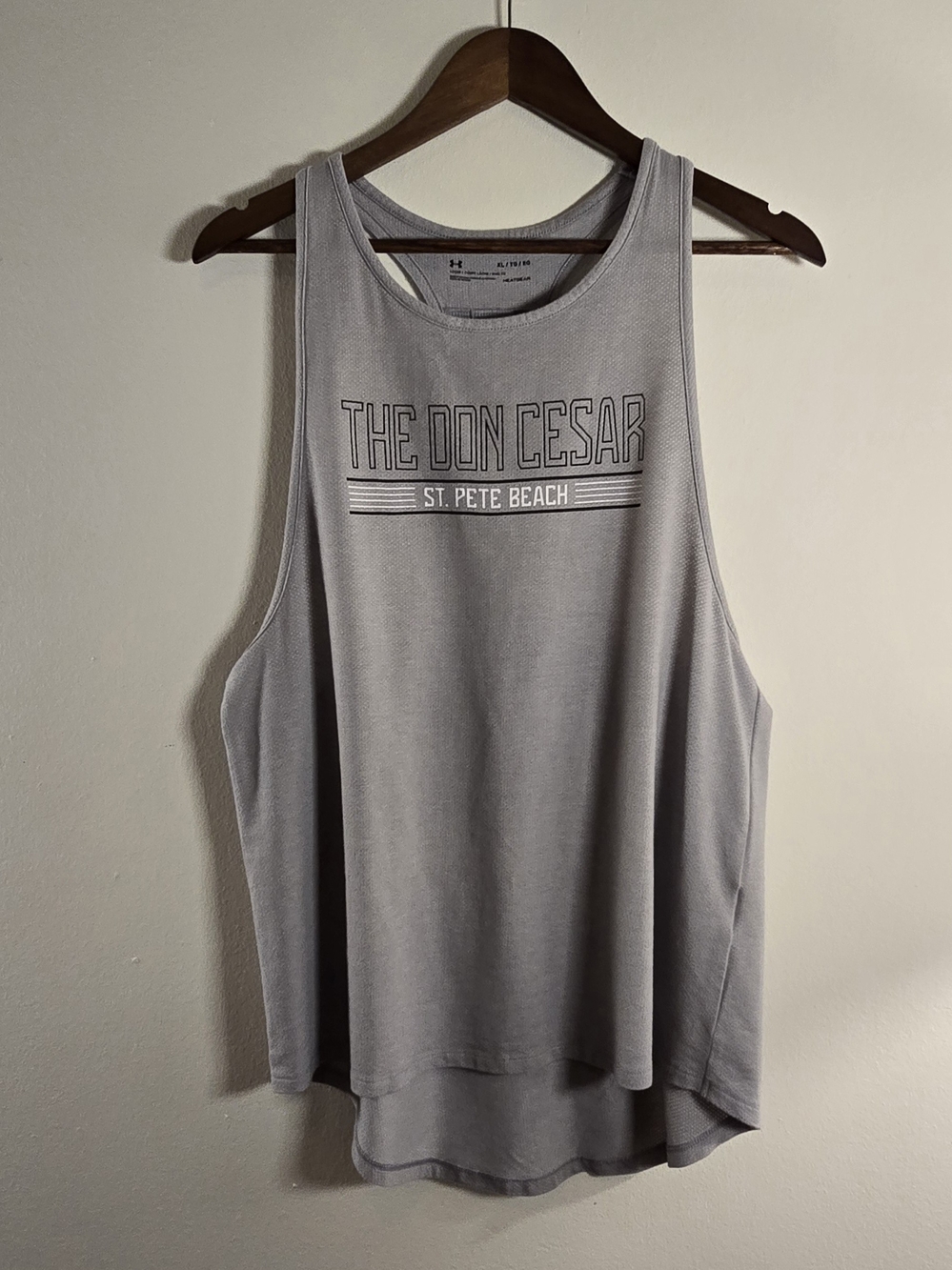 Under Armour The Don Cesar St Pete Beach HeatGear Tank Top XL